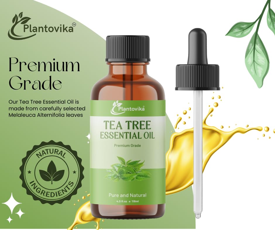 Plantovika Essential Oil | 100% Pure and Natural | Premium Grade Essential Oil for Aromatic Use, Skin, Diffuser, Massage, Candle and Soap Making, DIY Fragrance