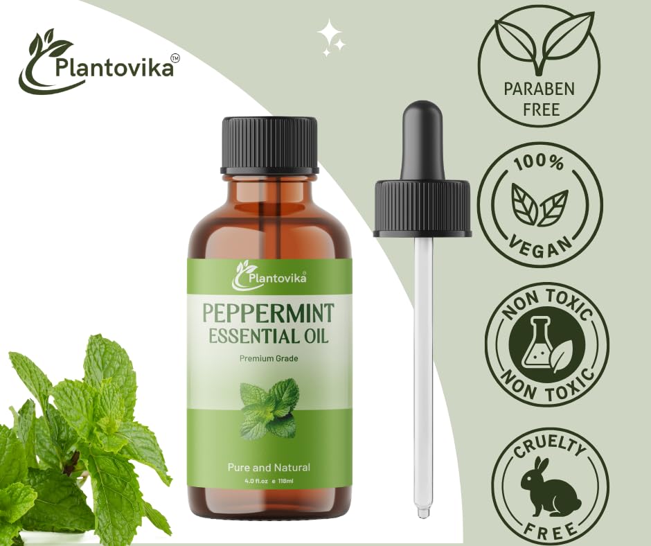 Plantovika Essential Oil | 100% Pure and Natural | Premium Grade Essential Oil for Aromatic Use, Skin, Diffuser, Massage, Candle and Soap Making, DIY Fragrance
