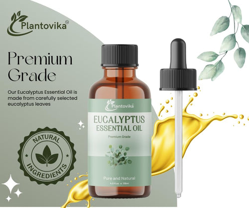 Plantovika Essential Oil | 100% Pure and Natural | Premium Grade Essential Oil for Aromatic Use, Skin, Diffuser, Massage, Candle and Soap Making, DIY Fragrance