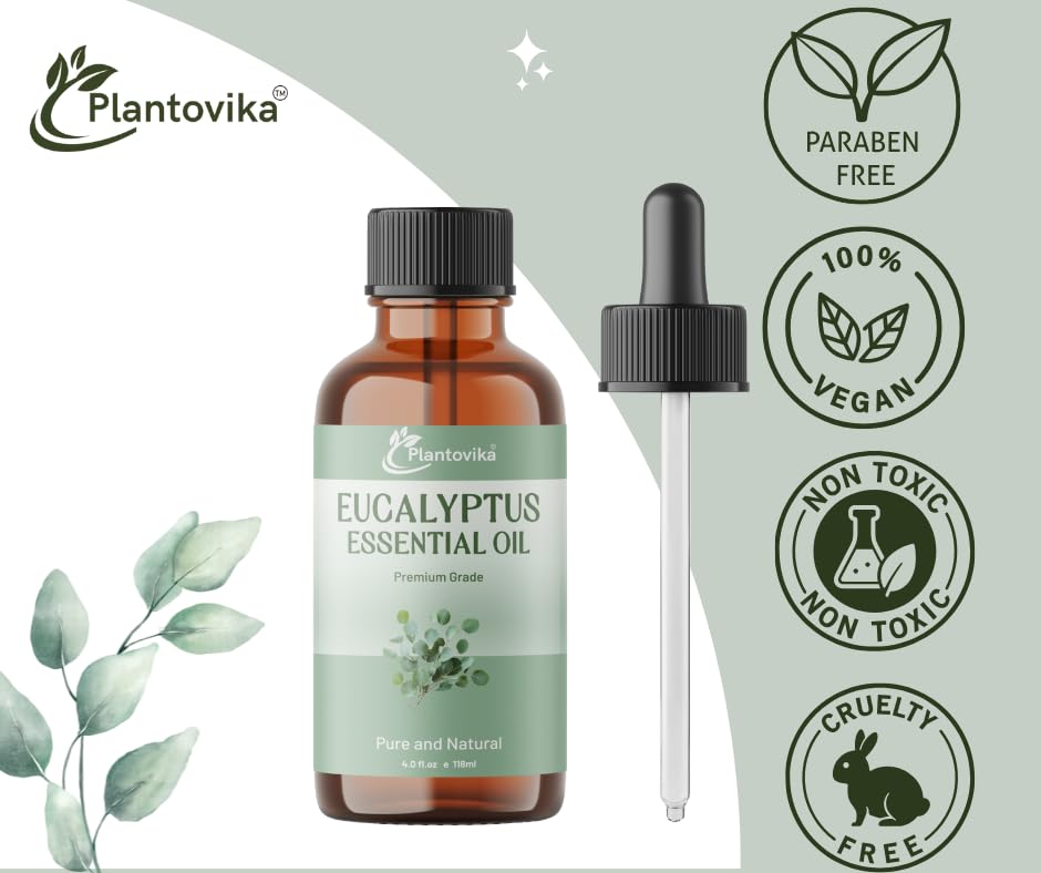 Plantovika Essential Oil | 100% Pure and Natural | Premium Grade Essential Oil for Aromatic Use, Skin, Diffuser, Massage, Candle and Soap Making, DIY Fragrance