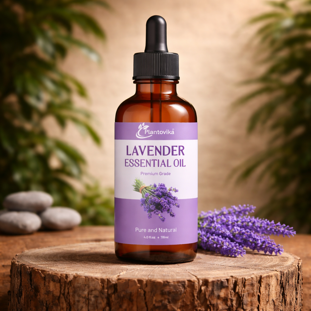 Plantovika Essential Oil | 100% Pure and Natural | Premium Grade Essential Oil for Aromatic Use, Skin, Diffuser, Massage, Candle and Soap Making, DIY Fragrance